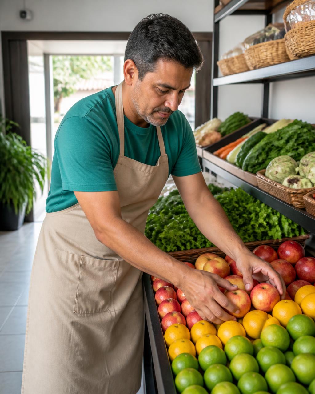 Modelo de site profissional para mercado e mercearia