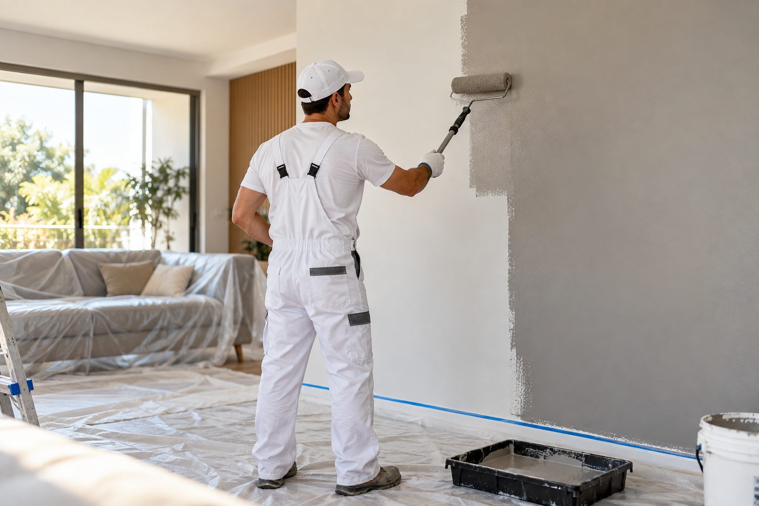 Pintura de parede interna