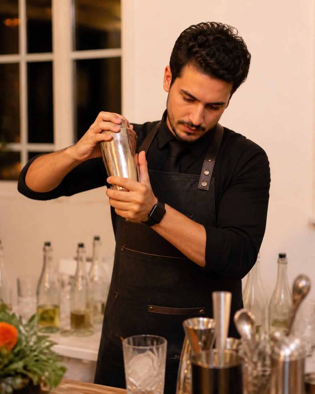 Modelo de site profissional para barman e bartender