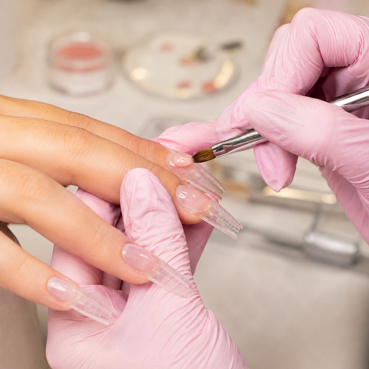 Manutenção de unhas em gel — imagem representativa