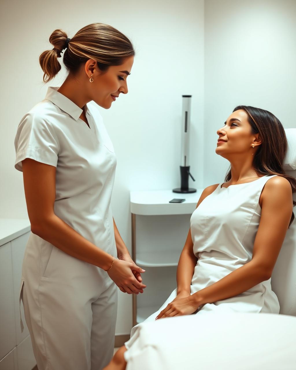 Modelo de site profissional para esteticista